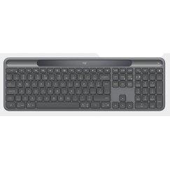 Logitech Signature Slim Solar+ K980 for Business keyboard Universal RF Wireless + Bluetooth QWERTY US International Graphite