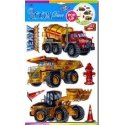 Marko 3D Wall Decorations - Fire Truck Wall Decor Marko 3D Wall Decorations - Fire Truck Wall Decor