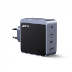 Ugreen Nexode S 140W, GaN, 3x USB-C + USB (пилка)