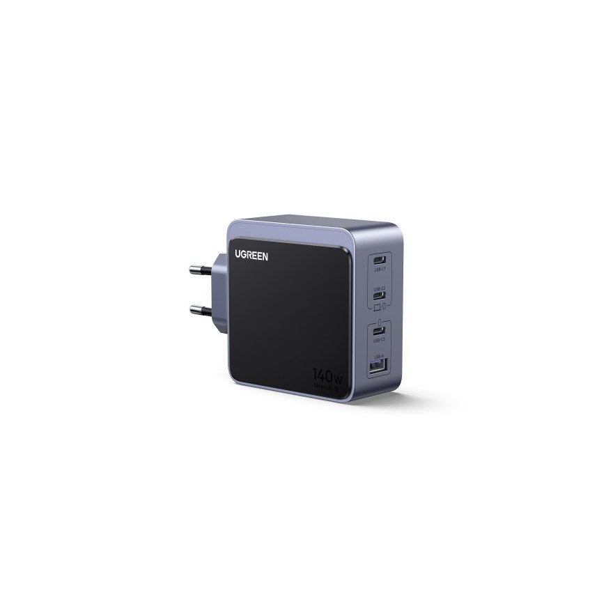 Ugreen Nexode S 140W, GaN, 3x USB-C + USB (пилка)