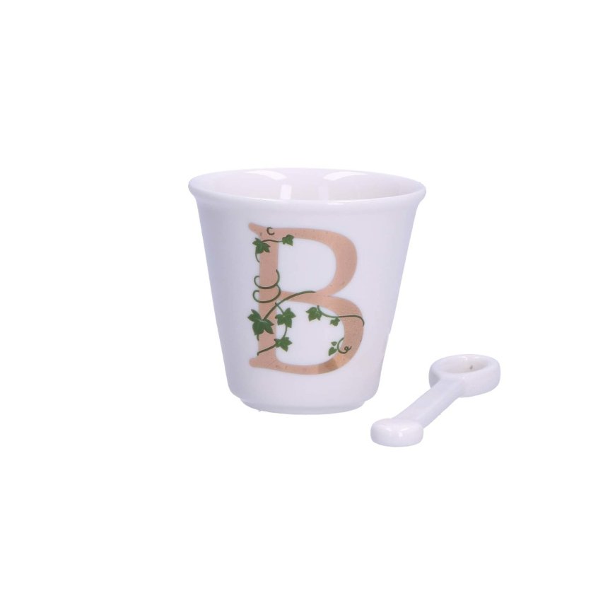 LA PORCELLANA BIANCA UNICO muki lusikka 75 ml, malli B