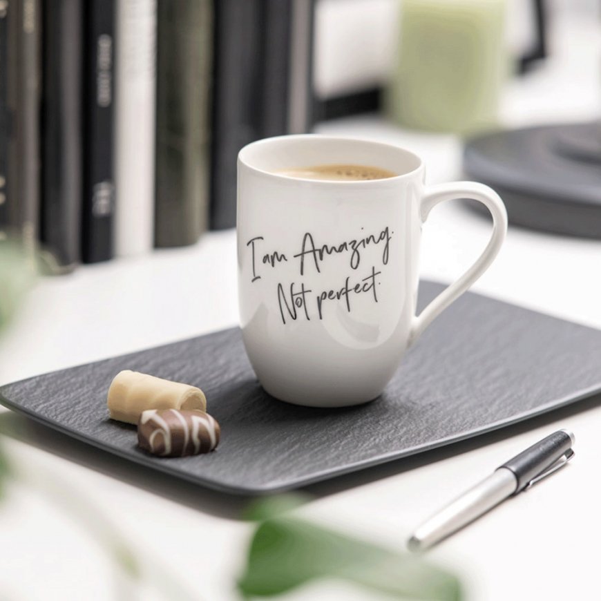 Mug Villeroy & Boch Statement Amazing Not Perfect, 290 ml
