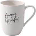 Muki Villeroy & Boch Statement Amazing Not Perfect, 290 ml Muki Villeroy & Boch Statement Amazing Not Perfect, 290 ml