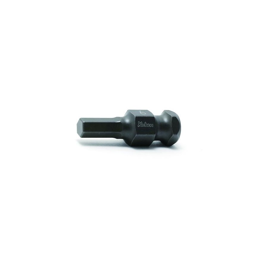 7/16 inch socket for hex bolts, 10 mm, KOKEN [183H-35 10]