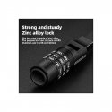 Rockbros 3240001001 bike lock 0.5 m combination - black Rockbros 3240001001 bike lock 0.5 m combination - black