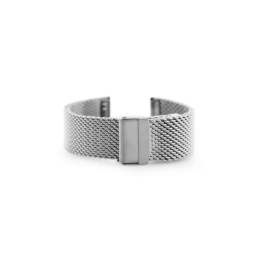 Pacific 10 Bracelet - HQ Mesh - Silver 24mm