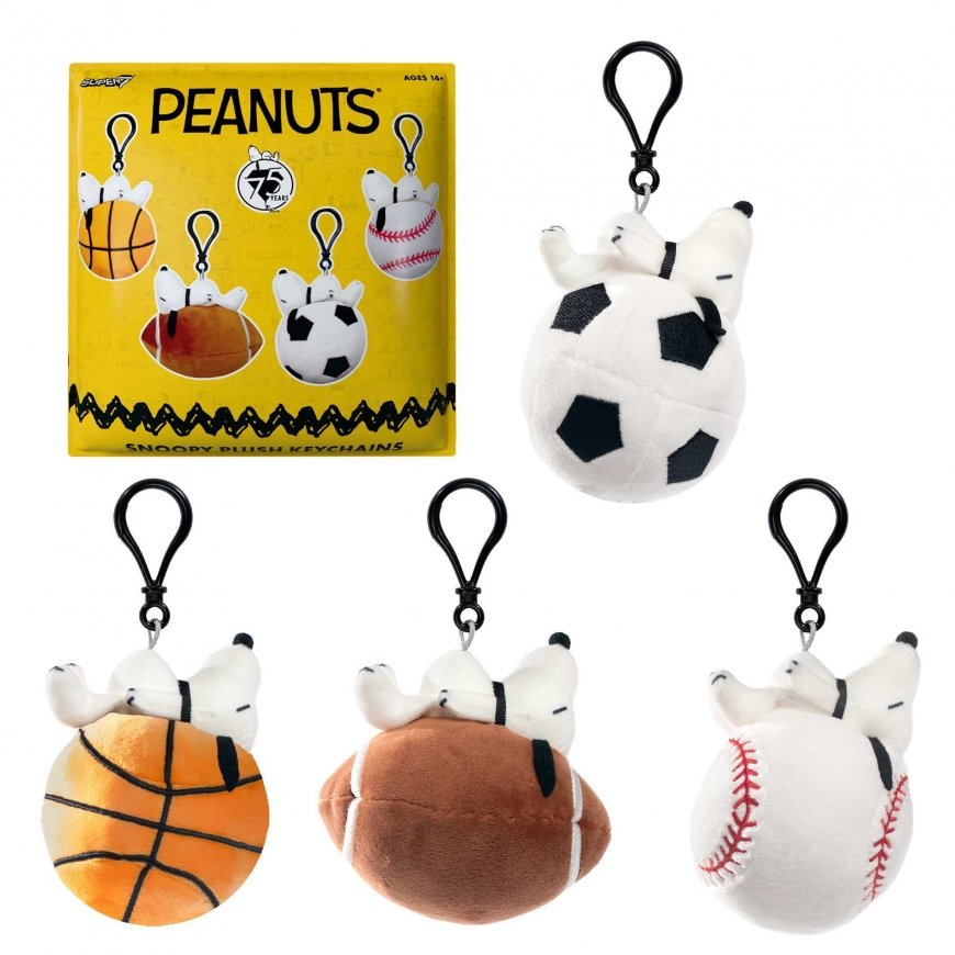 ERIK Peanuts Snoopy plush keychain