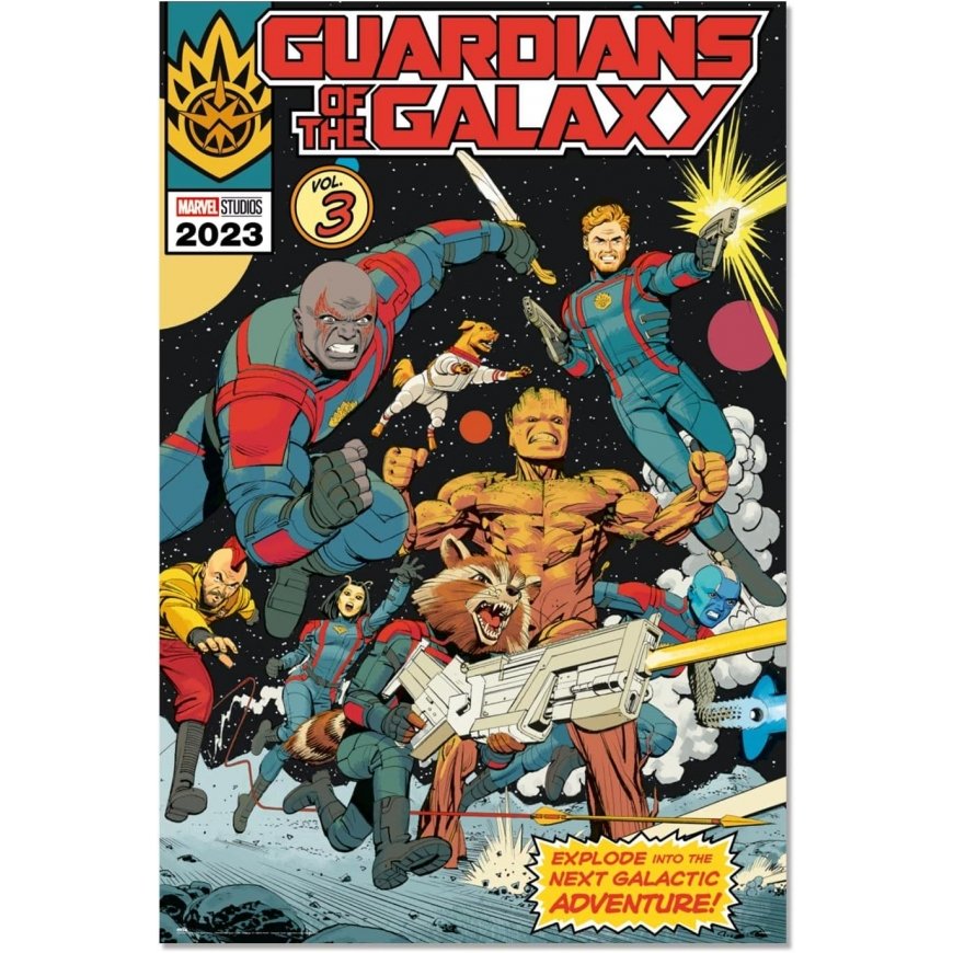 ERIK Marvel Guardians of the Galaxy 2 Groot poster