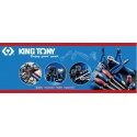 KING TONY 1/2" mutrivõtmete komplekt, 16 tk. pikad, 12 punkti / kassett KING TONY 1/2" mutrivõtmete komplekt, 16 tk. pikad, 12 punkti / kassett