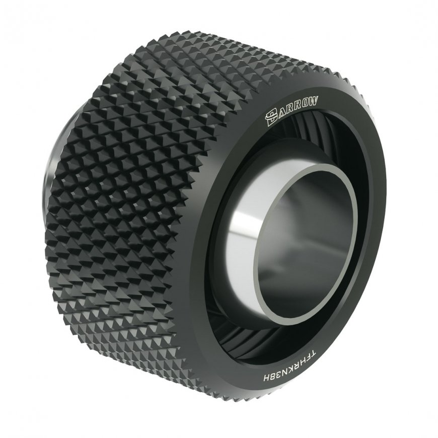 Barrow Compression Fitting - 16/10mm, musta – 2