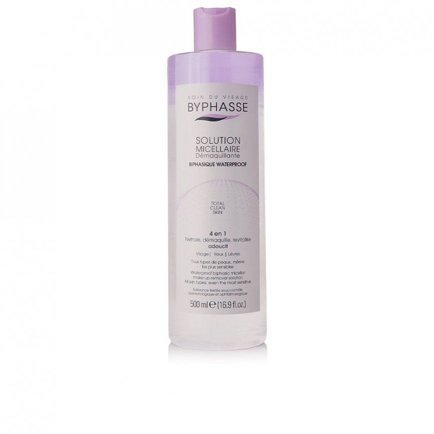 Byphasse Dual-Phase Waterproof Micellar Makeup Remover 500ml