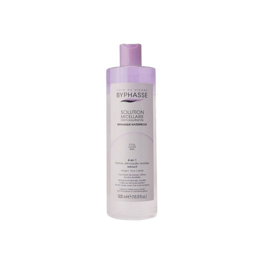 Byphasse Dual-Phase Waterproof Micellar Makeup Remover 500ml – 2