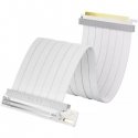 Vaizokortti TRYX STRING PCIe 5.0 x16 Riser-kaapeli, 300 mm - valkoinen Vaizokortti TRYX STRING PCIe 5.0 x16 Riser-kaapeli, 300 mm - valkoinen