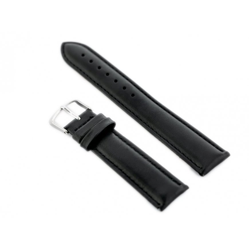 Pacific W83L ādas pulksteņa siksna - tumši brūna - 24mm – 2