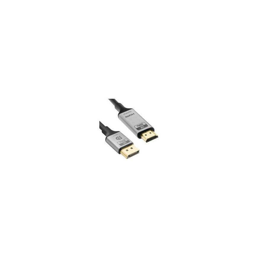 DP HDMI Cable 4K 60Hz Spacetronik KDH-SPA015 1.5 m