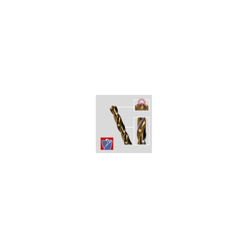universal drill for masonry, wood, metal, tiles, plastic, 5.5/150 mm, with cylindrical shank, MultiCut Alpen [0072900550100]