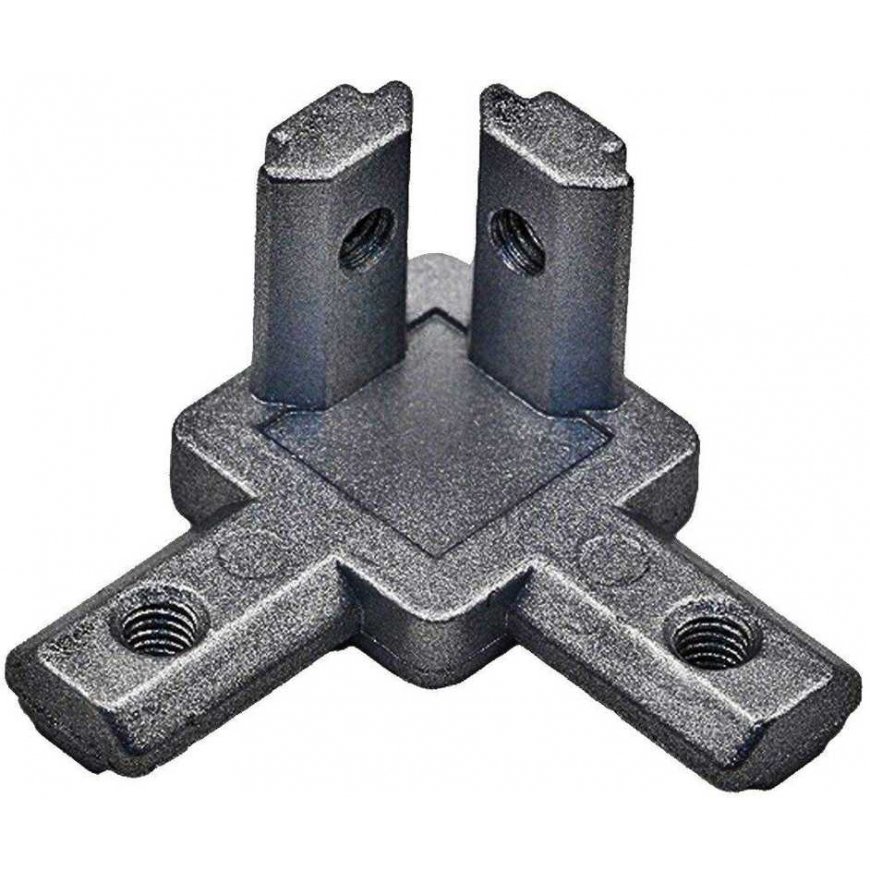 Openbuilds Hidden V-Slot Profile Corner 3 Sides - Black