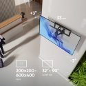 ONKRON SM6-B TV-kiinnike 2,29 m (90") musta
