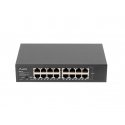 Lanberg RSGE-16 сетевой коммутатор Неуправляемый Gigabit Ethernet (10/100/1000) 1U Черный Lanberg RSGE-16 сетевой коммутатор Неуправляемый Gigabit Ethernet (10/100/1000) 1U Черный
