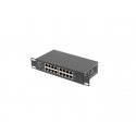 Lanberg RSGE-16 võrgulüliti Mittejuhitav Gigabit Ethernet (10/100/1000) 1U Must Lanberg RSGE-16 võrgulüliti Mittejuhitav Gigabit Ethernet (10/100/1000) 1U Must
