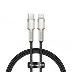 Baseus CATLJK-01 „Lightning“ kabelis 0,25 m Juoda