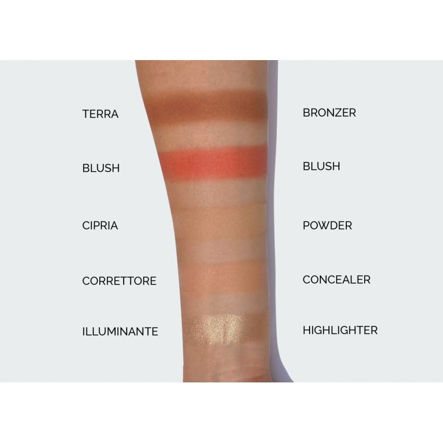 PUPA Milano Never Without Palette 003 Dark Skin 15.2g – 2