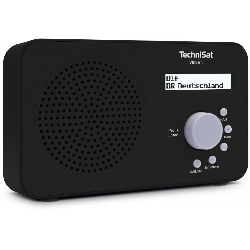 TechniSat VIOLA 2 Portable Analog & digital Black