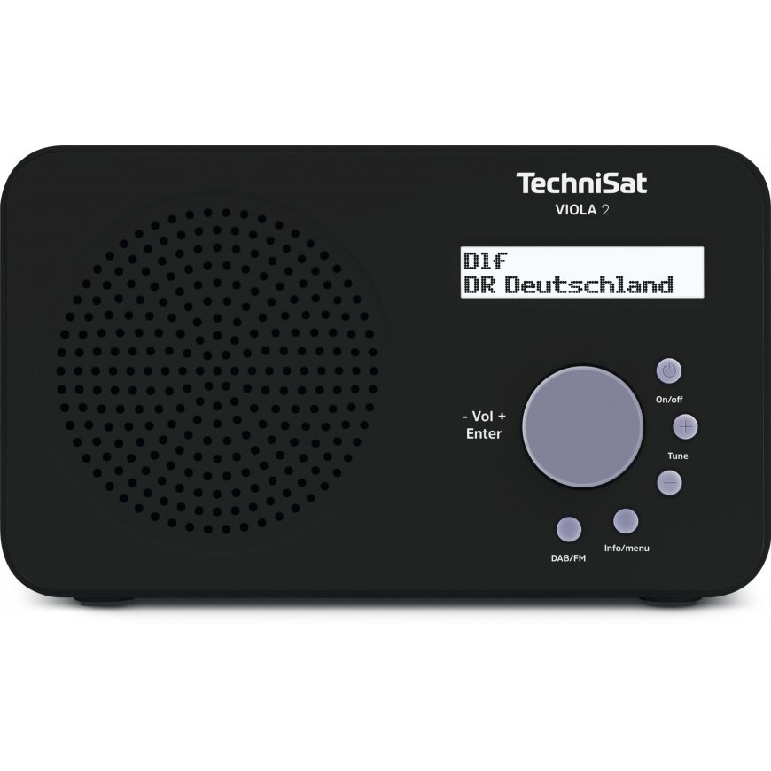 TechniSat VIOLA 2 Pārnesams Analogais un digitālais Melns – 2
