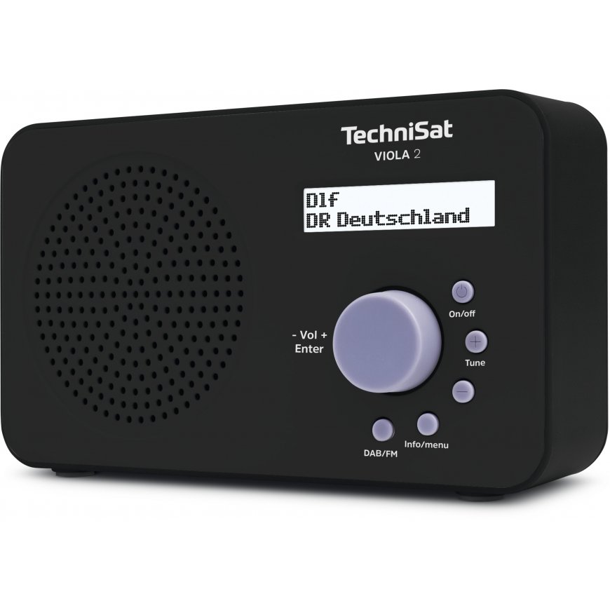 TechniSat VIOLA 2 Kaasaskantav Analoog ja digitaal Must – 3