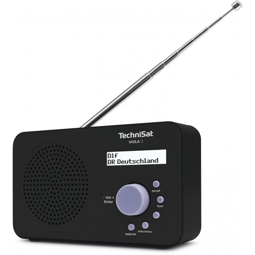 TechniSat VIOLA 2 Портативный Аналоговый и цифровой Черный – 4