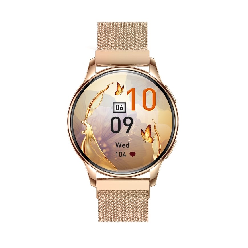 MaxCom Ecowatch3 3.35 cm (1.32") AMOLED Digital 466 x 466 pixels Touchscreen Gold – 4