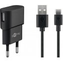Goobay 45298 mobile device charger Universal Black AC Indoor Goobay 45298 mobile device charger Universal Black AC Indoor
