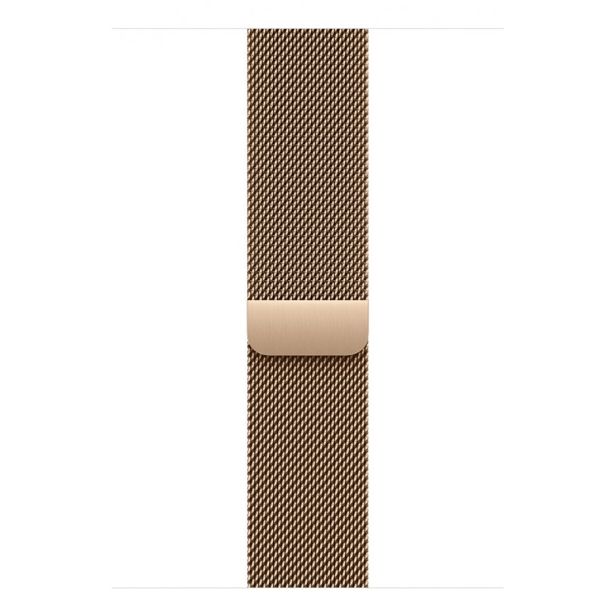 Apple 46mm Gold Milanese Loop - S/M