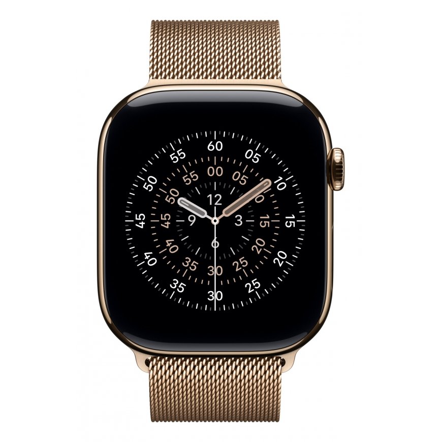 Apple 46mm Gold Milanese Loop - S/M – 3