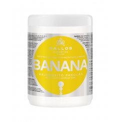 Kallos Banana Fortifying hair mask 1000ml juuksemask Naised