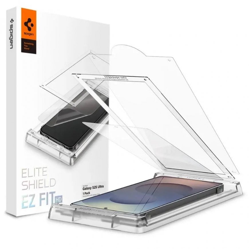 Spigen EliteShield EZ Fit Caurspīdīgs ekrāna