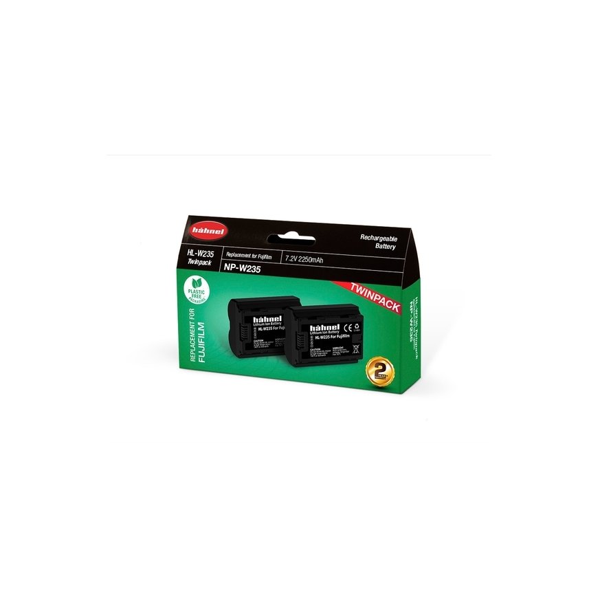 Hahnel HL-W235 Twin Pack (NP-W235) Ličio-jonų (Li-Ion) 2250 mAh – 2