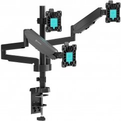 ONKRON G280-B monitor mount / stand 81.3 cm (32") Desk Black