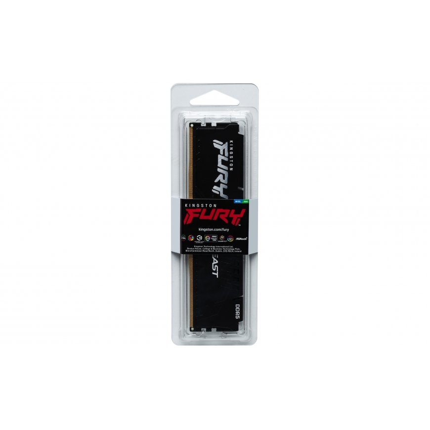 Kingston Technology FURY Beast 8 Gt 6000 MT/s DDR5 CL30 DIMM , musta, EXPO – 5