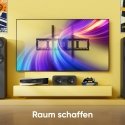 ONKRON UF4-B televizora stiprinājums 2,54 m (100") Melns ONKRON UF4-B televizora stiprinājums 2,54 m (100") Melns