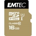 Emtec microSD Class10 Gold+ 16GB MicroSDHC Klasės 10