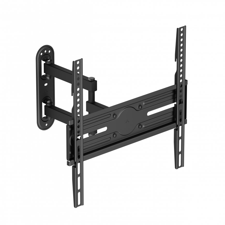 Deltaco ARM-1200-B televizora stiprinājums 165,1 cm (65") Melns – 2
