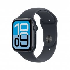 Apple Watch SE (3nd generation) OLED 44 mm Digitaalinen 368 x 448 pikseliä Kosketusnäyttö musta Wi-Fi GPS (satelliitti)