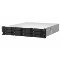 QNAP TS-H1887XU-RP NAS Стойка (2U) Intel Xeon E E-2336 32 GB DDR4 0 TB QuTS hero Черный, Белый