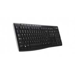 Logitech 920-003738 tastatūra Mājas RF Bezvadu QWERTY US International Melns