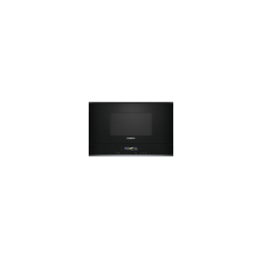 Siemens iQ700 BE732L1B1 microwave Black Combination microwave Built-in 21 L 900 W
