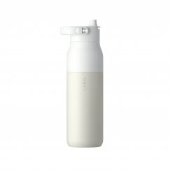 LARQ PureVis 2 Päivittäinen käyttö, Fitness, Patikointi, Urheilu 1000 ml Ruostumaton teräs Beige, Valkoinen