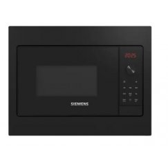 Siemens iQ300 BF523LMB3 mikroviļņu krāsns Melns, Nerūsējošs tērauds Solo mikrovilnis Iebūvēts 20 L 800 W