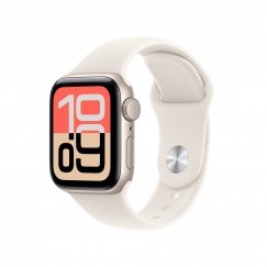Apple Watch SE (3nd generation) OLED 40 mm Digitaalinen 324 x 394 pikseliä Kosketusnäyttö Beige Wi-Fi GPS (satelliitti)