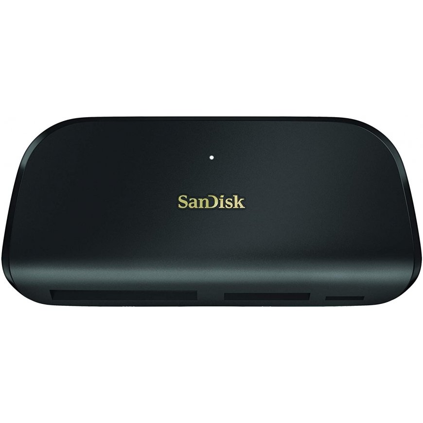 SanDisk ImageMate PRO USB-C kortelių skaitytuvas USB 3.2 Gen 1 (3.1 Gen 1) Type-C Juoda